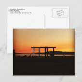 Postcard - Chambers Bay Sunset Postkarte (Vorne/Hinten)