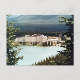 Postcard Chateau Lake Louise in Alberta, Kanada Postkarte