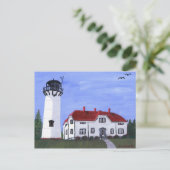 Postcard, Chatham Light by M. Laplante Postkarte (Stehend Vorderseite)