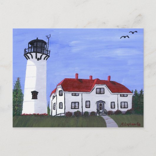 Postcard, Chatham Light by M. Laplante Postkarte (Vorderseite)