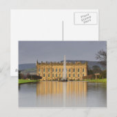 Postcard Chatsworth House Reflections U.K. Postkarte (Vorne/Hinten)