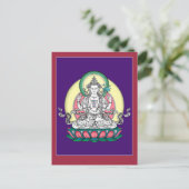 POSTCARD Chenrezig / Avalokiteshvara Postkarte (Stehend Vorderseite)