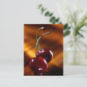 POSTCARD CHERRY PAIR POSTKARTE (Stehend Vorderseite)