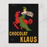 Postcard: Chocolate Klaus - Leonetto Cappiello