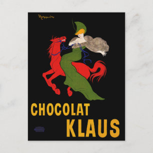 Postcard: Chocolate Klaus - Leonetto Cappiello Postkarte