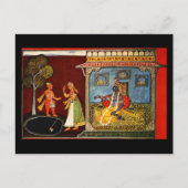 Postcard-Classic Art-Indischer Maler 22 Postkarte (Vorderseite)