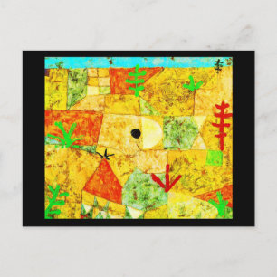 Postcard-Classic Art-Klee 9 Postkarte