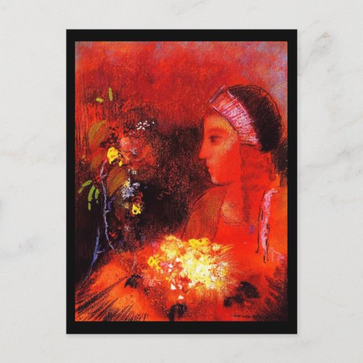 Postcard-Classic Art-Redon 17 Postkarte (Vorderseite)