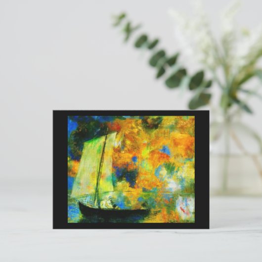 Postcard-Classic Art-Redon 34 Postkarte (Stehend Vorderseite)