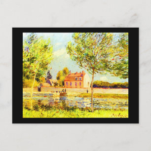 Postcard-Classic Art-Sisley 4 Postkarte