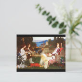 Postcard-Classic Art-Waterhouse 10 Postkarte (Stehend Vorderseite)