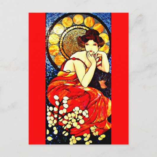 Postcard-Classic/Vintag-Alphonse Mucha 59 Postkarte (Vorderseite)