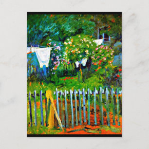 Postcard-Classic/Vintag Art-August-Macke 18 Postkarte