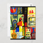 Postcard-Classic/Vintag Art-August-Macke 1 Postkarte (Vorne/Hinten)