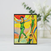 Postcard-Classic/Vintag Art-August Macke 20 Postkarte (Stehend Vorderseite)