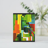 Postcard-Classic/Vintag Art-August Macke 22 Postkarte (Stehend Vorderseite)