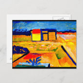 Postcard-Classic/Vintag Art-August-Macke 3 Postkarte (Vorne/Hinten)