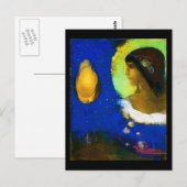 Postcard-Classic/Vintag Art-Redon 45 Postkarte (Vorne/Hinten)