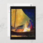 Postcard-Classic/Vintag Art-Redon 46 Postkarte (Vorne/Hinten)