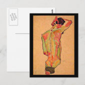 Postcard-Classic/Vintag-Egon Schiele 14 Postkarte (Vorne/Hinten)