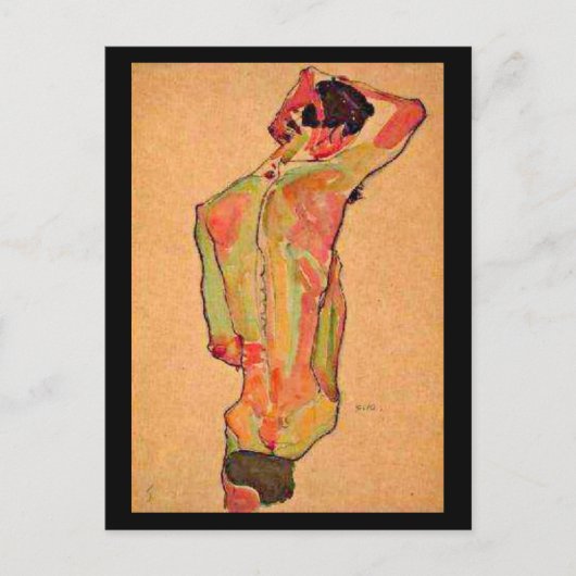 Postcard-Classic/Vintag-Egon Schiele 14 Postkarte (Vorderseite)