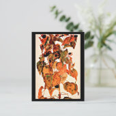 Postcard-Classic/Vintag-Egon Schiele 2 Postkarte (Stehend Vorderseite)