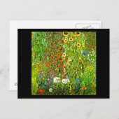 Postcard-Classic/Vintag-Gustav Klimt 4 Postkarte (Vorne/Hinten)