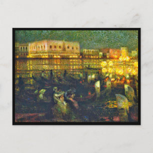 Postcard-Classic/Vintag-Henri Le Sidaner 34 Postkarte