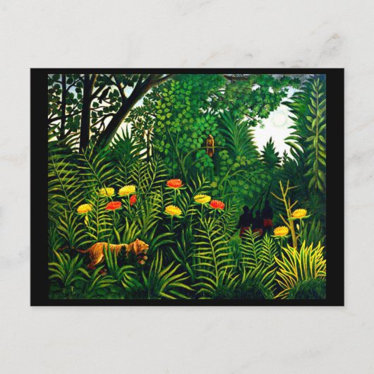 Postcard-Classic/Vintag-Henri Rousseau 8 Postkarte (Vorderseite)