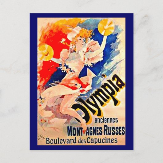 Postcard-Classic/Vintag-Jules Chéret 16 Postkarte (Vorderseite)