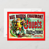 Postcard-Classic/Vintag-Jules Chéret 23 Postkarte (Vorne/Hinten)