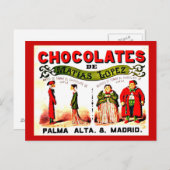 Postcard-Classic/Vintag-Jules Chéret 43 Postkarte (Vorne/Hinten)