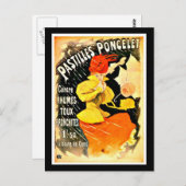 Postcard-Classic/Vintag-Jules Chéret 44 Postkarte (Vorne/Hinten)