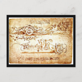 Postcard-Classic/Vintag-Leonardo da Vinci 3 Postkarte