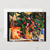 Postcard-Classic/Vintag-Paul Cezanne 58 Postkarte (Vorne/Hinten)