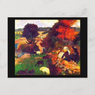 Postcard-Classic/Vintag-Paul Gauguin 16 Postkarte