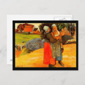 Postcard-Classic/Vintag-Paul Gauguin 18 Postkarte (Vorne/Hinten)