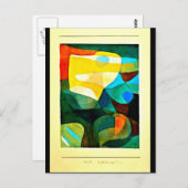 Postcard-Classic/Vintag-Paul Klee 59 Postkarte (Vorne/Hinten)