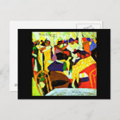 Postcard-Classic/Vintag-Rafael Barradas 7 Postkarte (Vorne/Hinten)