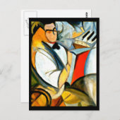 Postcard-Classic/Vintag-Rafael Barradas 8 Postkarte (Vorne/Hinten)