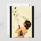 Postcard-Classic/Vintag-Raphael Kirchner 12 Postkarte (Vorne/Hinten)