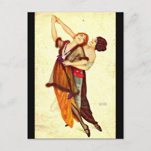 Postcard-Classic/Vintag-Raphael Kirchner 1 Postkarte