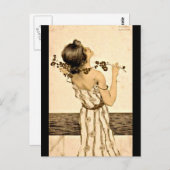 Postcard-Classic/Vintag-Raphael Kirchner 20 Postkarte (Vorne/Hinten)