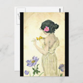 Postcard-Classic/Vintag-Raphael Kirchner 27 Postkarte (Vorne/Hinten)