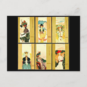 Postcard-Classic/Vintag-Raphael Kirchner 32 Postkarte