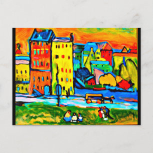 Postcard-Classic/Vintag-Wassily Kandinsky 2 Postkarte