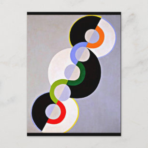 Postcard-Classic/Vintage-Robert Delaunay 7 Postkarte
