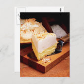 POSTCARD COCONUT CREAM PIE POSTKARTE (Vorne/Hinten)