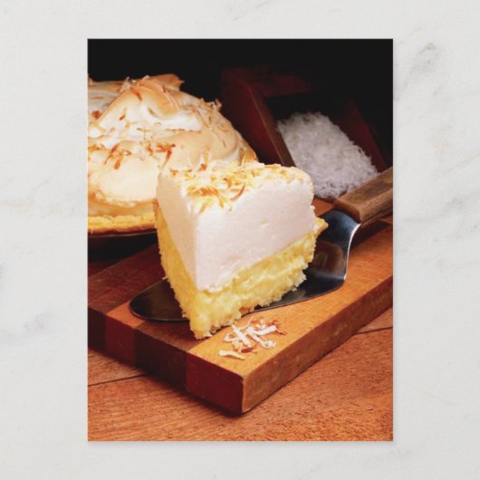 POSTCARD COCONUT CREAM PIE POSTKARTE (Vorderseite)
