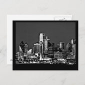 Postcard-Dallas Fotogray-37 Postkarte (Vorne/Hinten)